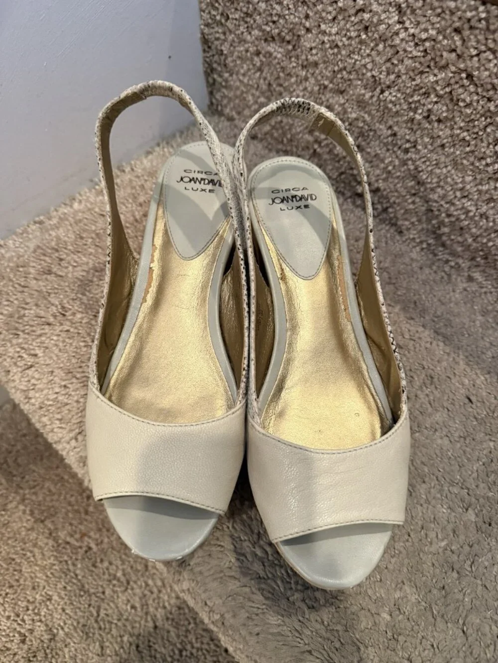 Circa Joan & David leather Shoes Size 7.5 + *20% OFF if you buy 4 items I sell!*